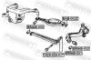 Болт з ексцентриком ремкомплект FEBEST 1929-009-KIT (фото 2)