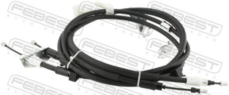 Трос ручного гальма FEBEST 21100FOCIII
