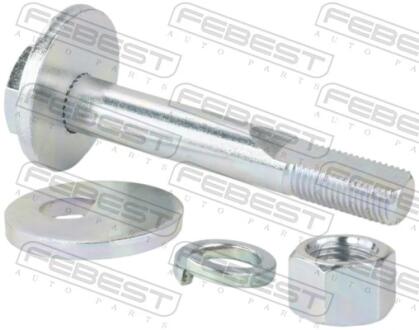 Болт з ексцентриком ремкомплект (болт, шайба, гровер, гайка) FEBEST 2229002KIT