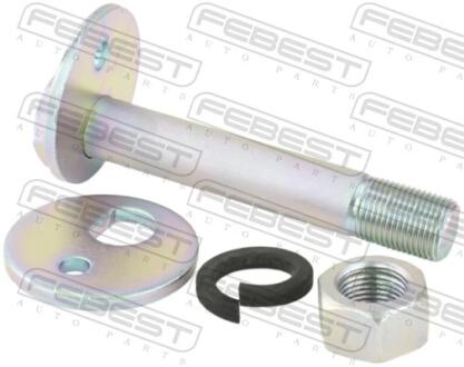 Болт з ексцентриком Ремкомплект (Болт, Шайба, гровер, Гайка) FEBEST 2229006KIT