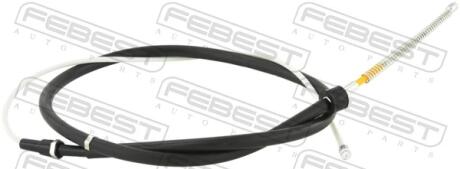 Трос ручного гальма FEBEST 23100POLR