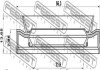 Сальник приводу RENAULT, NISSAN, INFINITI 31.9X56.3X7.95X13.65 FEBEST 95HEY-33560814C (фото 2)