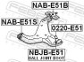 Сайлентблок задній переднього важеля FEBEST NABE51B (фото 2)