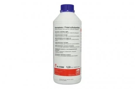 Антифриз-концентрат G11, 1,5 л, синій FEBI BILSTEIN 01089
