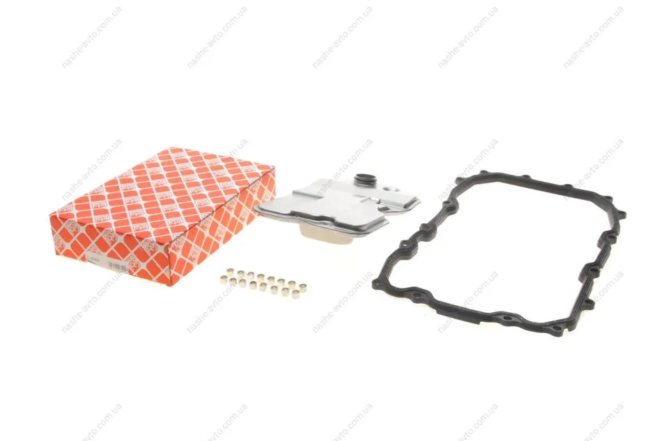 Фільтр масляний АКПП AUDI Q7 06-15, VW TOUAREG 02-10 з прокладкою (вир-во FEBI) FEBI BILSTEIN 107404 (фото 1)