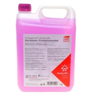 Охолоджуюча рідина Febi, G12++ (фіолетовий), 5л FEBI BILSTEIN 172019