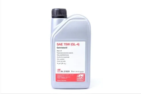 Олива трасмміс. FEBI SAE 75W GL-4 (Каністра 1л) FEBI BILSTEIN 21829