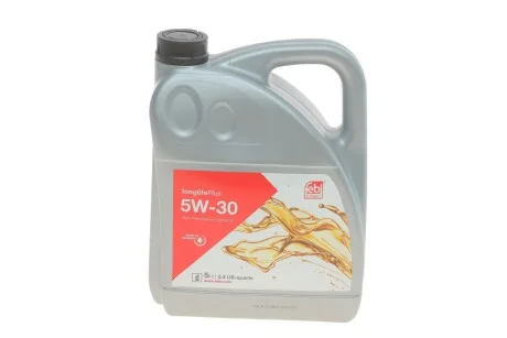 Олива моторн. FEBI 5W-30 longlife plus (Каністра 5л) FEBI BILSTEIN 32947