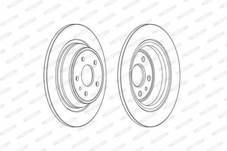Гальмівний диск FERODO DDF2338C