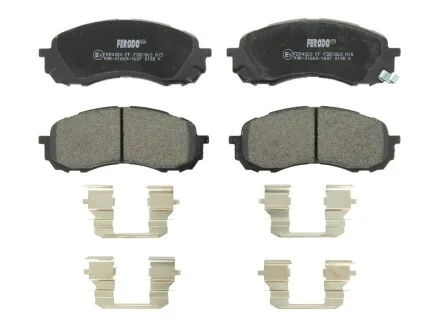 Колодки передні Sub Impreza 1.5 07г FERODO FDB1863