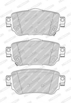 Комплект гальмівних колодок з 4 шт. дисків FERODO FDB4842 (фото 1)