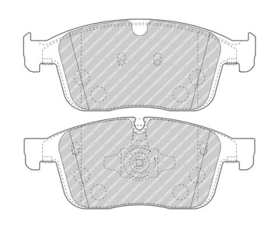 Колодки гальмівні дискові FERODO FDB4943