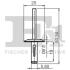 Кліпса кріплення (затискач) Fischer Automotive One (FA1) 10-20020.5 (фото 2)