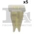 Кліпса кріплення (затискач) Fischer Automotive One (FA1) 10-60002.5 (фото 1)