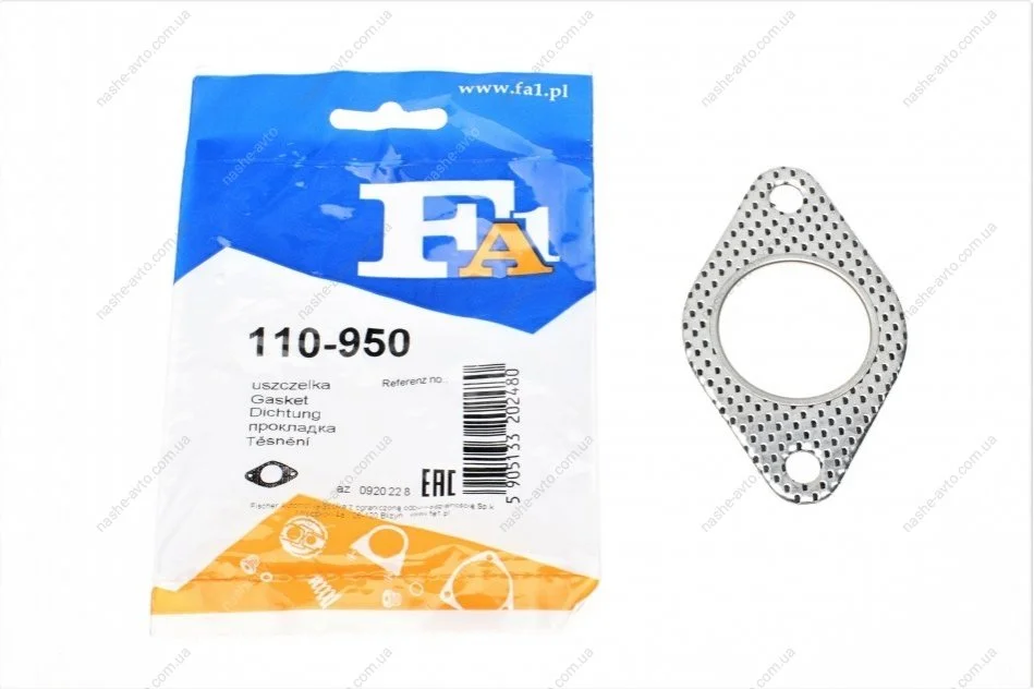 Прокладка колектора двигуна металева Fischer Automotive One (FA1) 110-950 (фото 1)