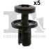 Кліпса кріплення (затискач) Fischer Automotive One (FA1) 11-30002.5 (фото 1)
