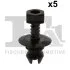 Кліпса кріплення (затискач) Fischer Automotive One (FA1) 11-30013.5 (фото 1)