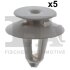 Кліпса кріплення (затискач) Fischer Automotive One (FA1) 11-40002.5 (фото 1)