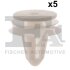 Кліпса кріплення (затискач) Fischer Automotive One (FA1) 11-40011.5 (фото 1)