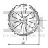 Кліпса кріплення (затискач) Fischer Automotive One (FA1) 13-40025.5 (фото 2)