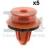 Кліпса кріплення (затискач) Fischer Automotive One (FA1) 14-40019.5 (фото 1)