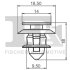 Кліпса кріплення (затискач) Fischer Automotive One (FA1) 14-40020.10 (фото 2)