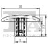 Кліпса кріплення (затискач) Fischer Automotive One (FA1) 21-10006.5 (фото 2)