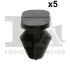 Кліпса кріплення (затискач) Fischer Automotive One (FA1) 21-10028.5 (фото 1)