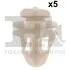 Кліпса кріплення (затискач) Fischer Automotive One (FA1) 22-40020.5 (фото 1)