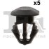Кліпса кріплення (затискач) Fischer Automotive One (FA1) 22-40032.5 (фото 1)