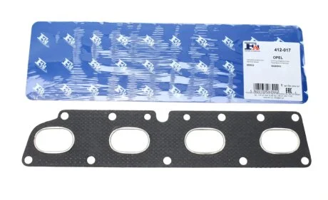 Прокладка колектора двигуна металева Fischer Automotive One (FA1) 412-017
