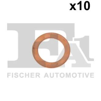 Ущільнювальне кільце компл. 10 шт 12.0*18.0*1.0 mm((Fischer) Fischer Automotive One (FA1) 547.870.010