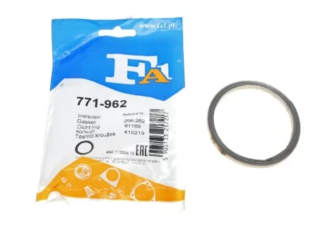 Прокладка труби вихлопної Fischer Automotive One (FA1) 771-962