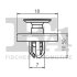 Кліпса кріплення (затискач) Fischer Automotive One (FA1) 77-30008.5 (фото 2)
