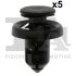 Кліпса кріплення (затискач) Fischer Automotive One (FA1) 79-20002.5 (фото 1)