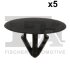 Кліпса кріплення (затискач) Fischer Automotive One (FA1) 89-10001.5 (фото 1)