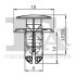 Кліпса кріплення (затискач) Fischer Automotive One (FA1) 89-30009.5 (фото 2)