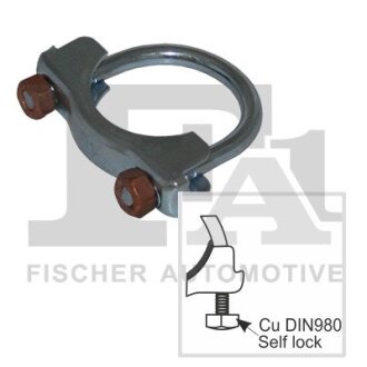 Хомут-затискач металевий Fischer Automotive One (FA1) 921-947