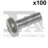 Фото 1 - болт з головкою системи TORX з чорного металу Fischer Automotive One (FA1) 982-T06-817.100 Болт з головкою системи TORX з чорного металу Fischer Automotive One (FA1) 982-T06-817.100 (фото 1)
