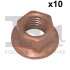 Гайка до М12 включно (з чорного металу) Fischer Automotive One (FA1) 988-1092.10 (фото 1)