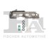 К-кт прокладок турбіни Fischer Automotive One (FA1) KT130770E (фото 1)