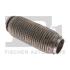 Гофра S-flex 45x200 mm решітчаста з підсиленням Fischer Automotive One (FA1) VW545200 (фото 1)