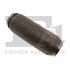 Гофра S-flex 60x230 mm решітчаста з підсиленням Fischer Automotive One (FA1) VW560230 (фото 1)