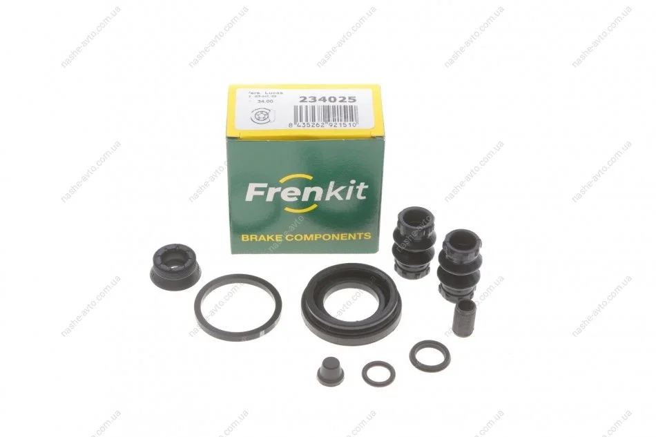 Ремкомплект супорту заднього Renault Fluence/Megane/Scenic (d=34mm)(Lucas/TRW) Frenkit FRENKIT 234025 (фото 1)
