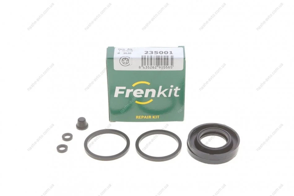 Ремкомплект супорта заднього MB C-class (W202, W203)/Opel Astra, Vectra (d=35mm)(Ate) Frenkit FRENKIT 235001 (фото 1)