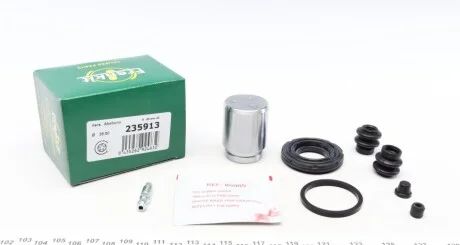 Ремкомплект супорту заднього Nissan Juke/Tiida/Qashqai/X-Trail 07-(d=35mm)(Akebono)(+поршень)  Frenkit FRENKIT 235913