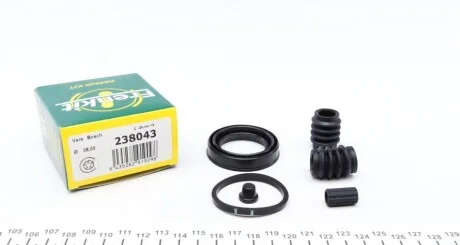 Сальники поршня супорта Corolla 04-, Verso ф 38,00mm заднього з пильовиками (Frenkit) FRENKIT 238043
