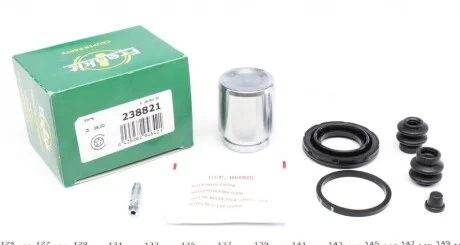 Ремкомплект супорта заднього (з поршнем) Nissan Leaf (10-), Leaf (17-) (d=38mm)(Akebono) Frenkit FRENKIT 238821