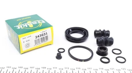 Ремкомплект суппорта заднего Audi A4 (B5)/A6 (C5)/VW Passat (B5)/Phaeton (d=43mm FRENKIT 243031