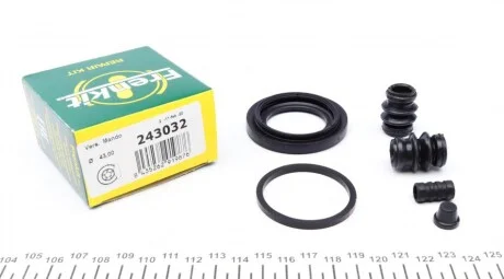 Ремкомплект суппорта заднего Hyundai Santa Fe II/SsangYong Rexton (d=43mm)(Mando FRENKIT 243032